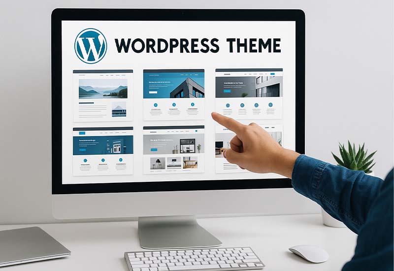 WordPress téma: riešenie výberu ideálneho dizajnu vašej web stránky na obrazovke